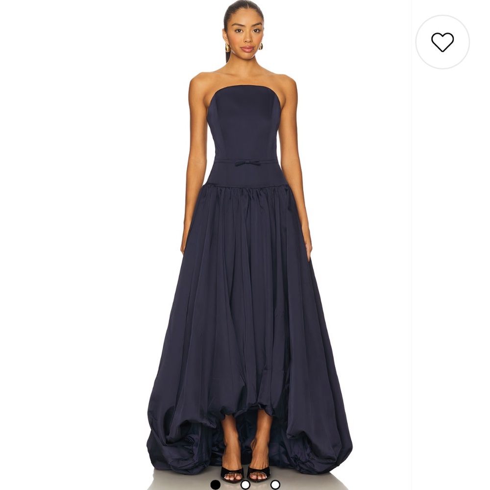 Sau Lee Madeleine Gown in Midnight Blue